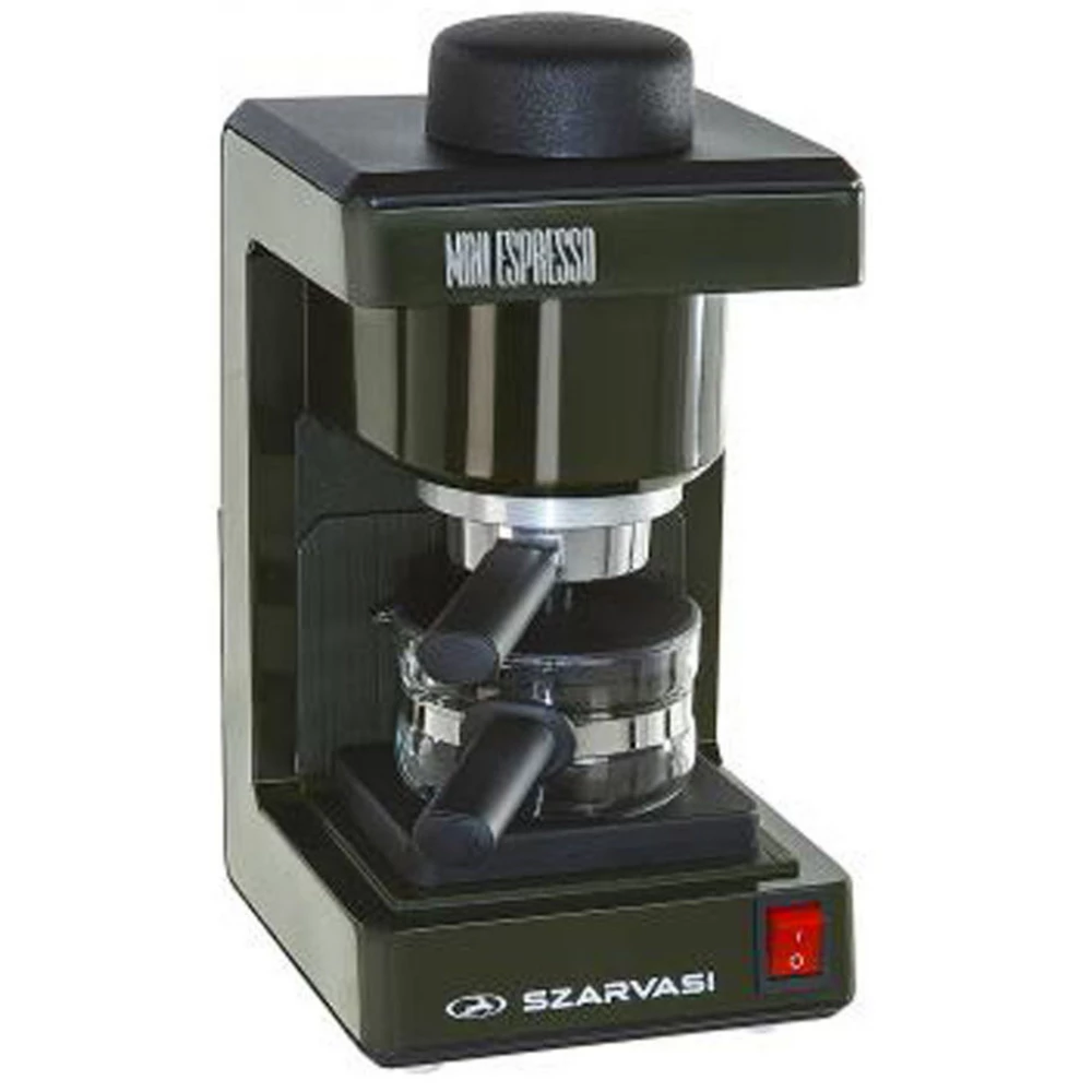 SZARVASI SZV-612/3 Mini Espresso elektromos kávéfőző olajzöld