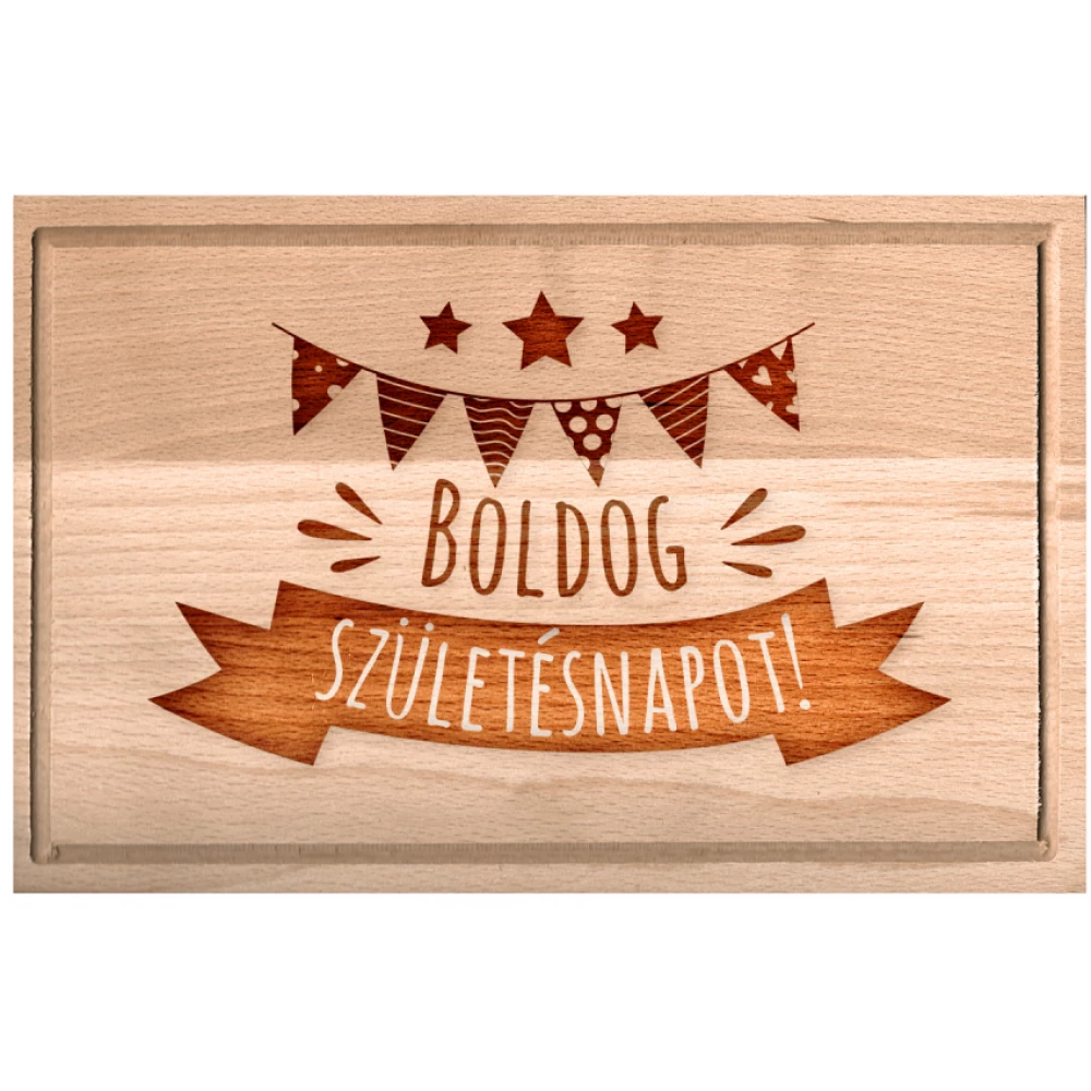 Születésnapi vágódeszka kicsi