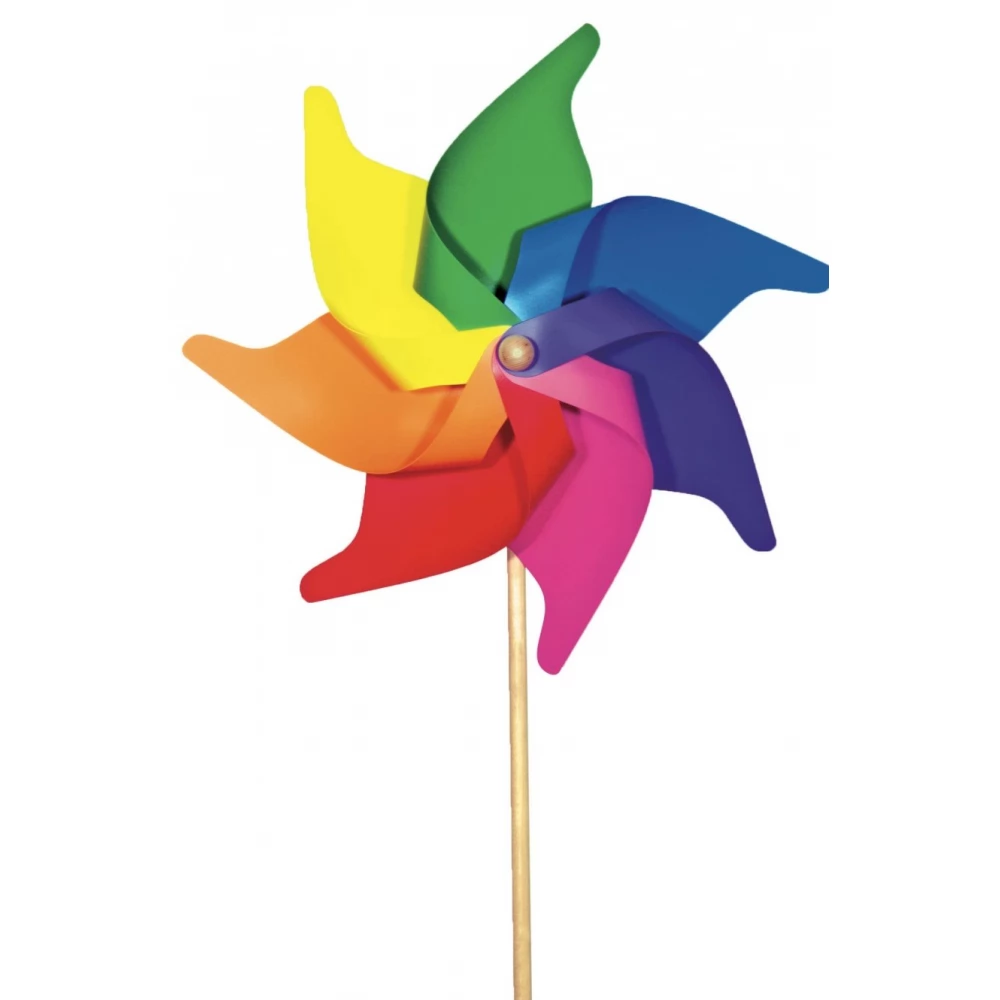 Szélforgó fapálcás 80 cm