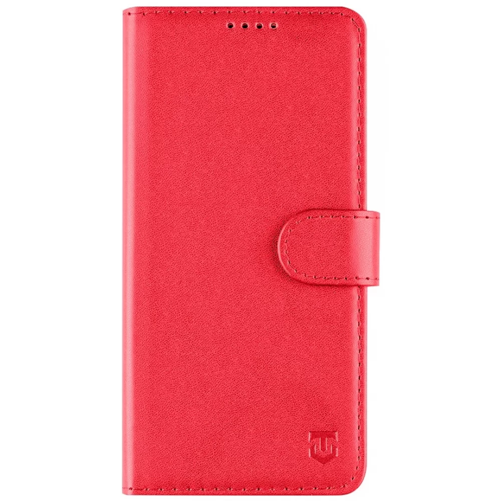 TACTICAL Field Notes oldalra nyitható tok kártyatartóval Honor X6a piros