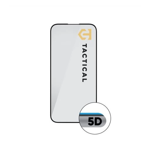 TACTICAL Glass Shield 5D kijelzővédő iPhone 15 fekete