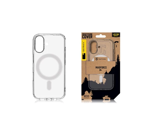 TACTICAL MagForce Apple iPhone 16 MagSafe kompatibilis tok átlátszó