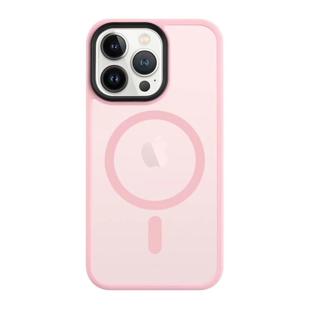 TACTICAL MagForce Hyperstealth Apple iPhone 13 Pro Max Magsafe hátlap tok rózsaszín