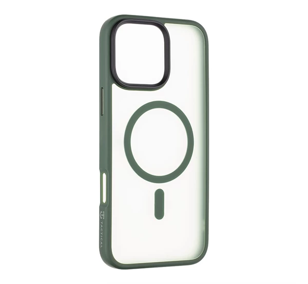 TACTICAL MagForce Hyperstealth Apple iPhone 16 Pro Max MagSafe kompatibilis tok zöld/átlátszó