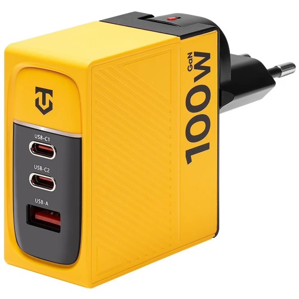 TACTICAL Nett Warrior GaN 100W Töltő sárga