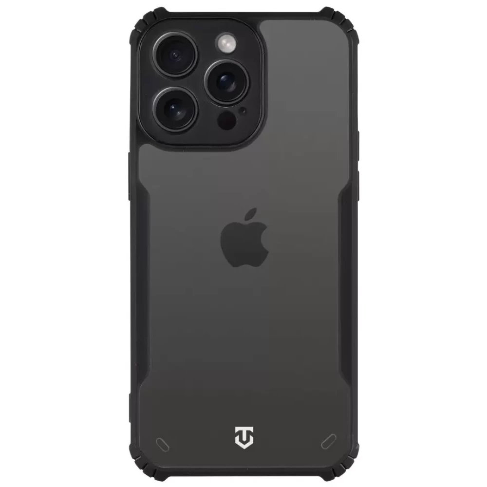TACTICAL Quantum tok átlátszó / fekete Apple iPhone 15 Pro Max készülékhez 224454