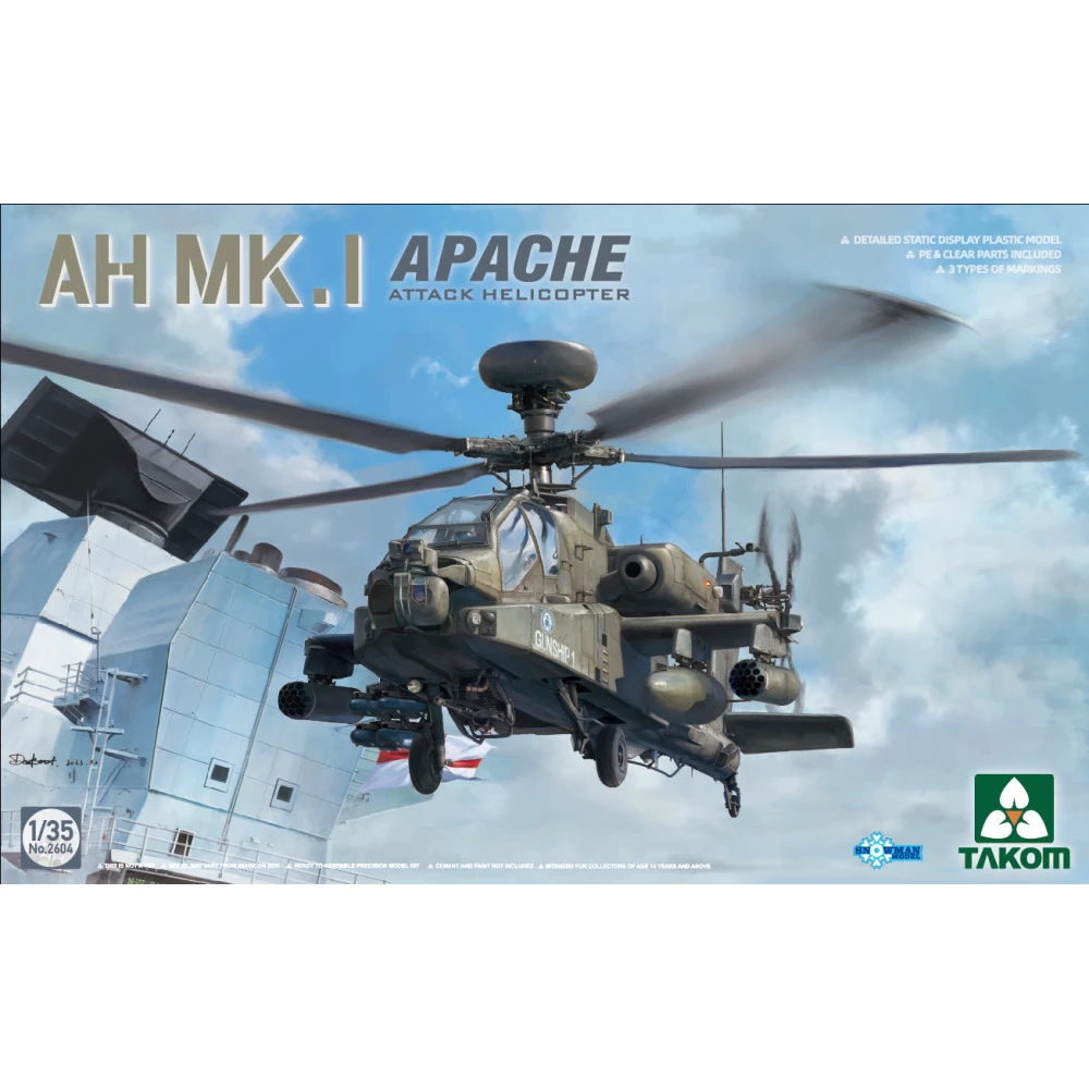 TAKOM AH Mk.I Apache Attack Helicopter