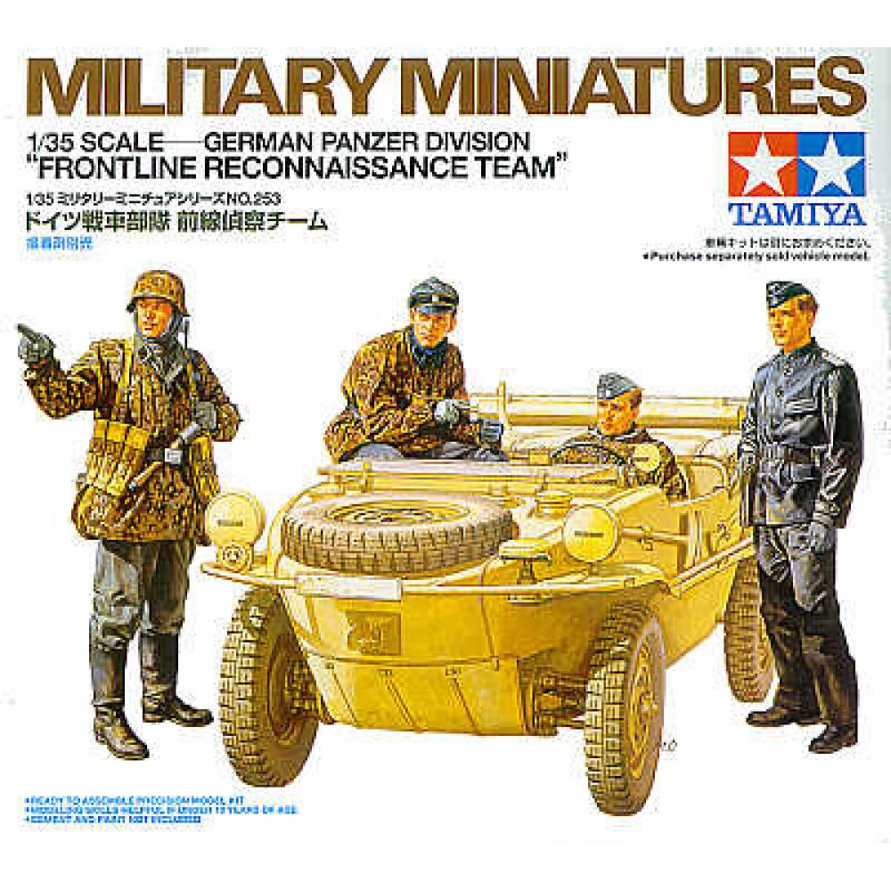 TAMIYA 1:35 Ger. Pz Div Front Line Rec