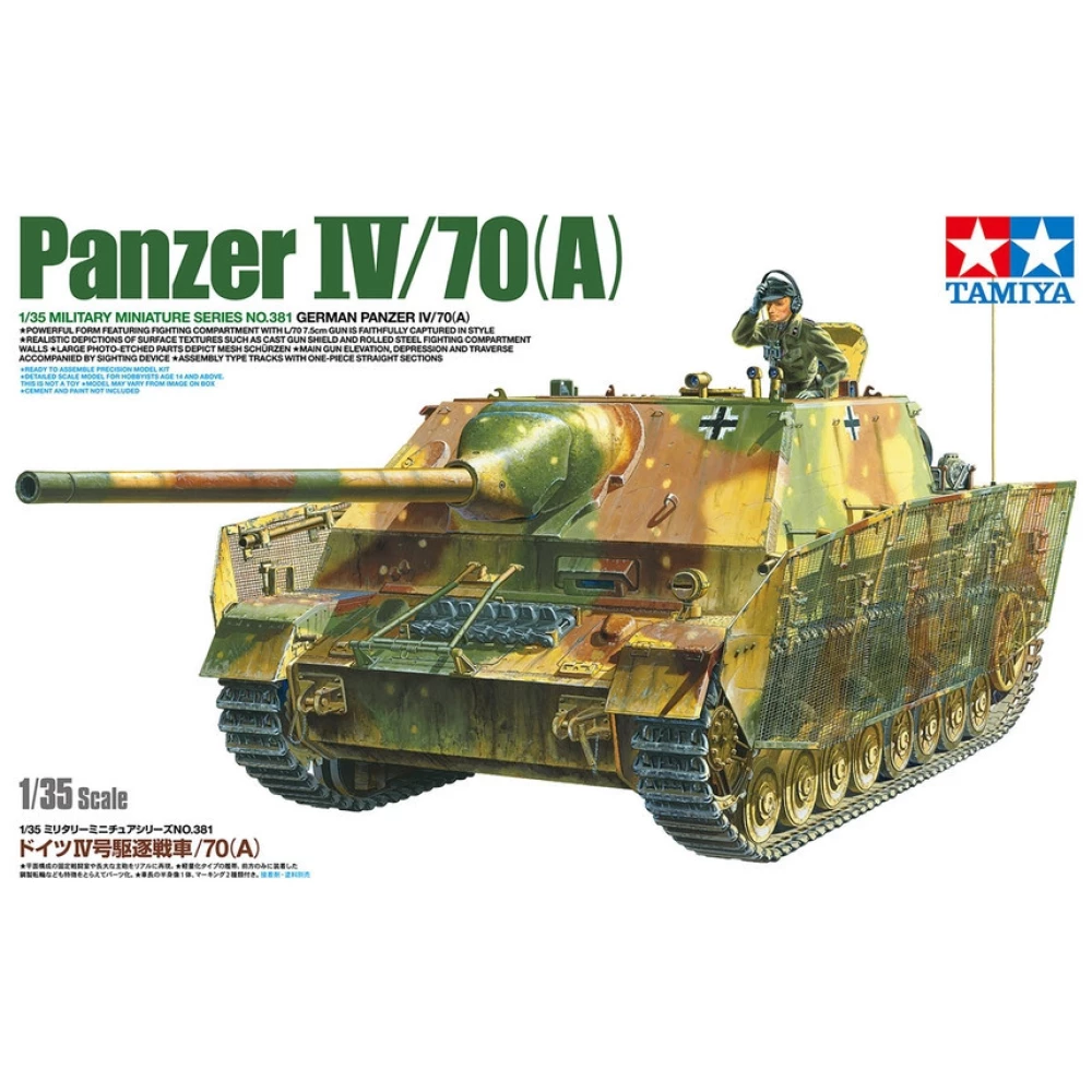 TAMIYA 1:35 Jagdpanzer IV/70(A) (Sd.Kf