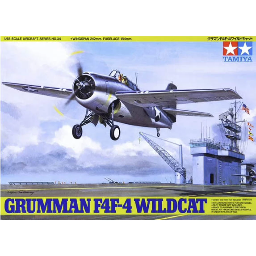 TAMIYA Grumman F4F-4 Wildcat