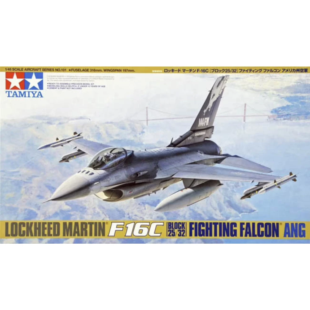 TAMIYA Lockeed F-16C (block 25/32) - F