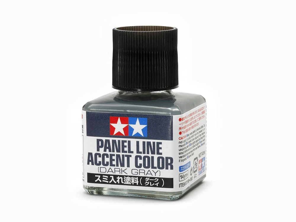 TAMIYA Panel vonal kiemelő festék sötét szürke