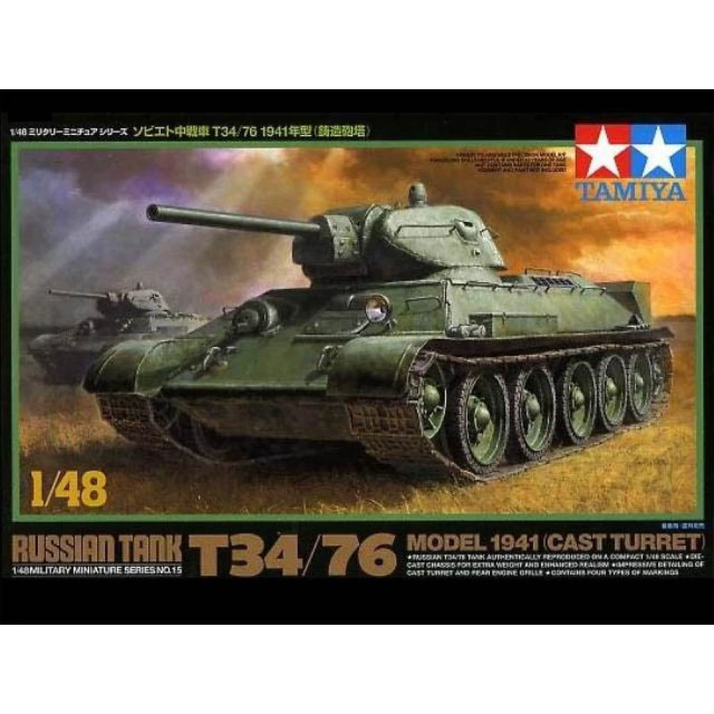 TAMIYA Russian Tank T 34/76 - Model 19