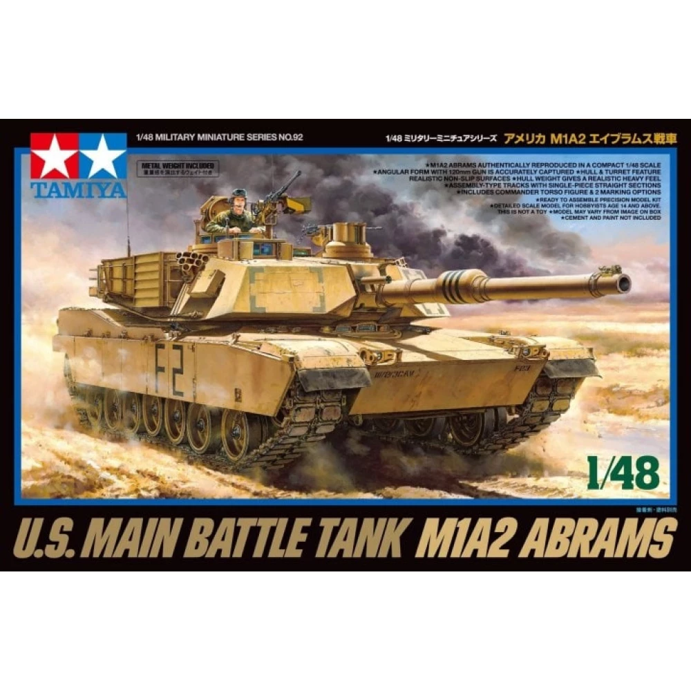 TAMIYA U.S. Main Battle Tank M1A2 Abra