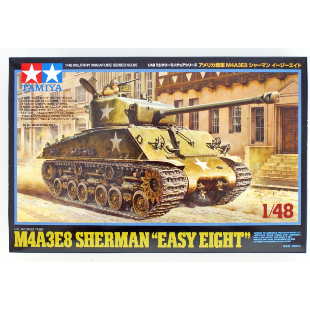 TAMIYA U.S. Medium Tank M4A3E8 Sherman