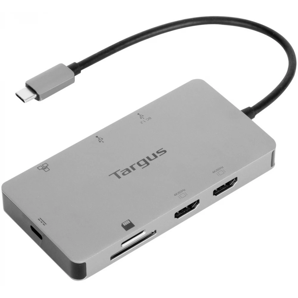 TARGUS USB-C Dual HDMI 4K Docking Station with 100W PD Pass-Thru
