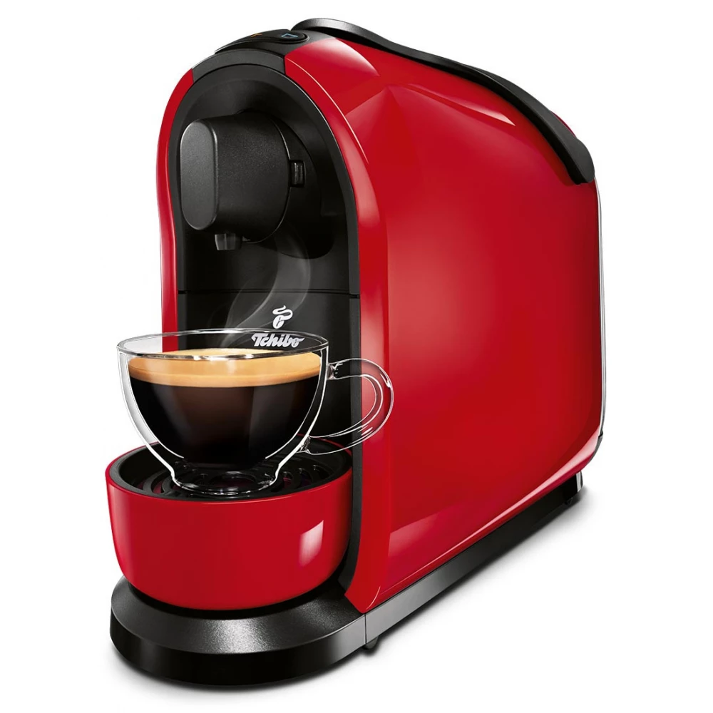 TCHIBO 326531 Cafissimo Pure Kávéfőzőgép kapszulás fekete / piros