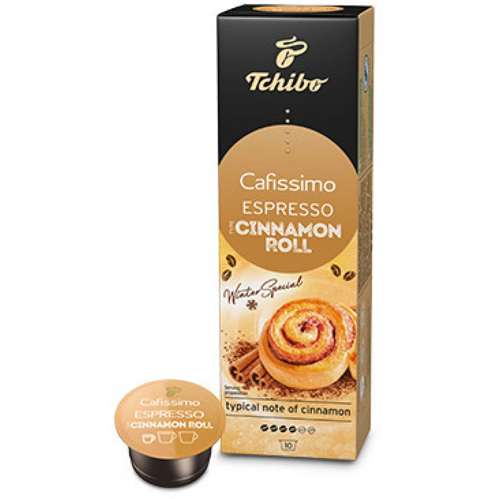 TCHIBO Cafissimo Espresso Cinnamon Roll kávékapszula 10db