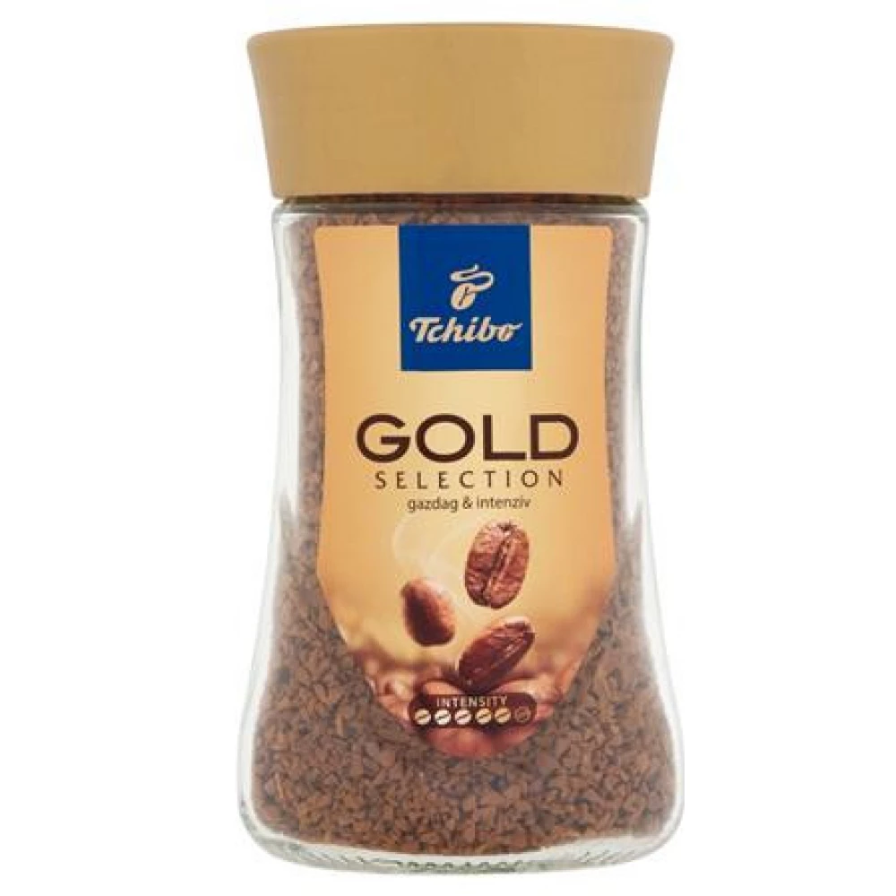 TCHIBO Gold Selection Instant kávé üveges 100 g