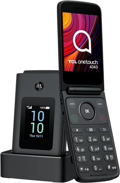 TCL 4043 4G 128GB sötétszürke