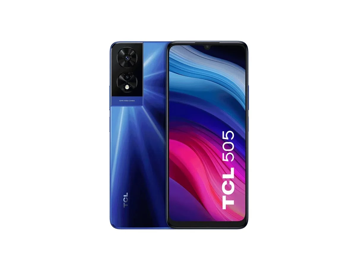 TCL 505 DS 128GB óceánkék Domino