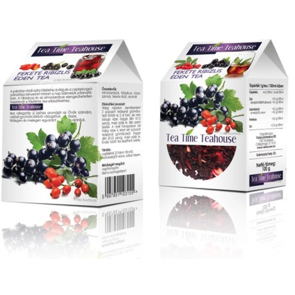 Tea Time feketeribizlis éden tea 100 g