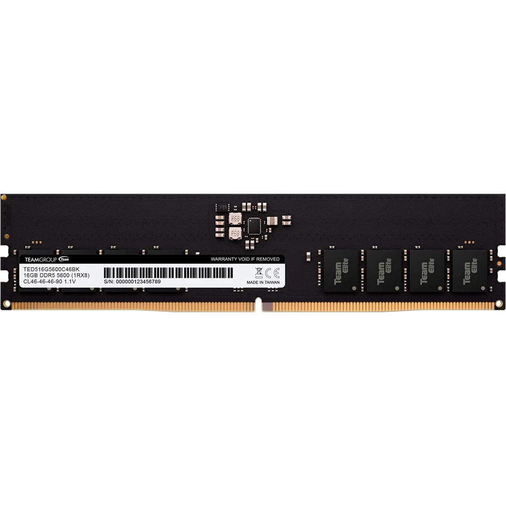 TEAM GROUP 16GB Elite DDR5 5600MHz CL46 TED516G5600C4601