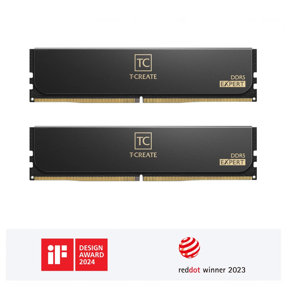 TEAM GROUP 32GB T-Create Expert DDR5 6000MHz CL38 KIT CTCED532G6000HC38ADC01
