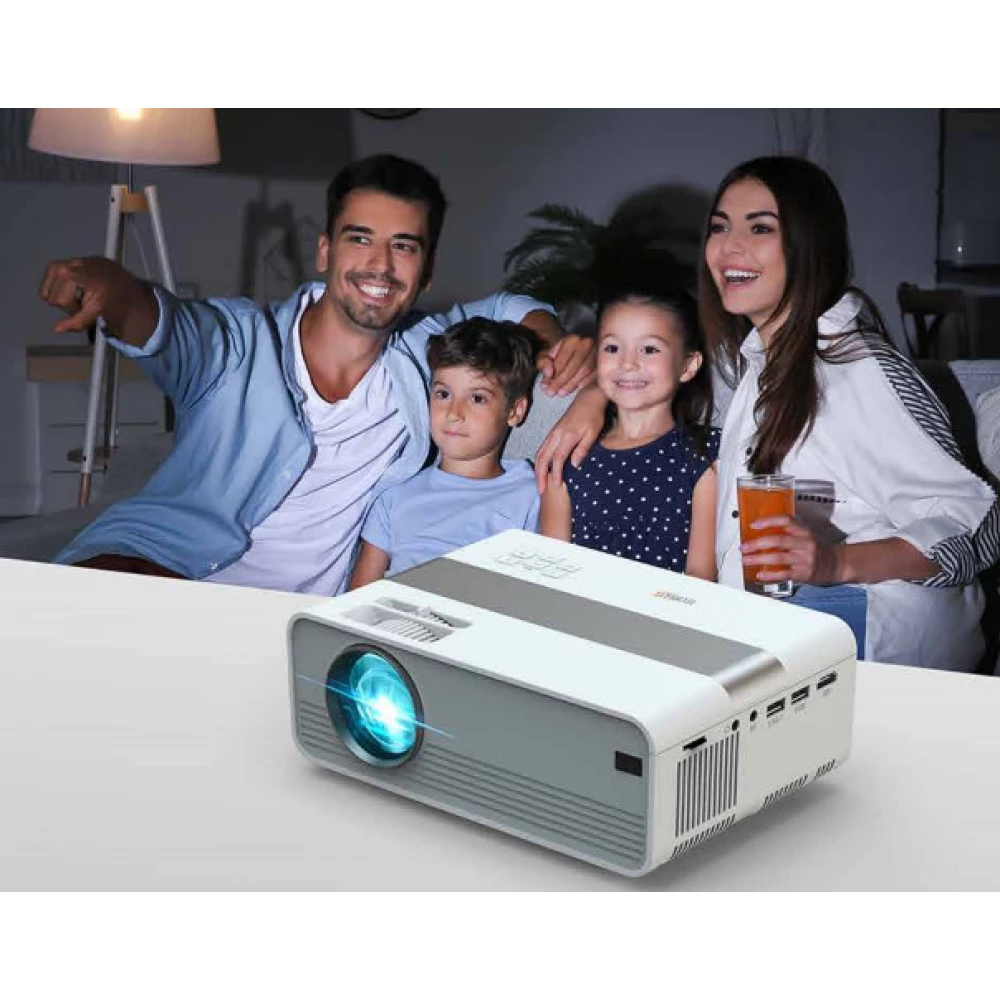 TECHNAXX TX-127 Mini HD LED projektor fehér