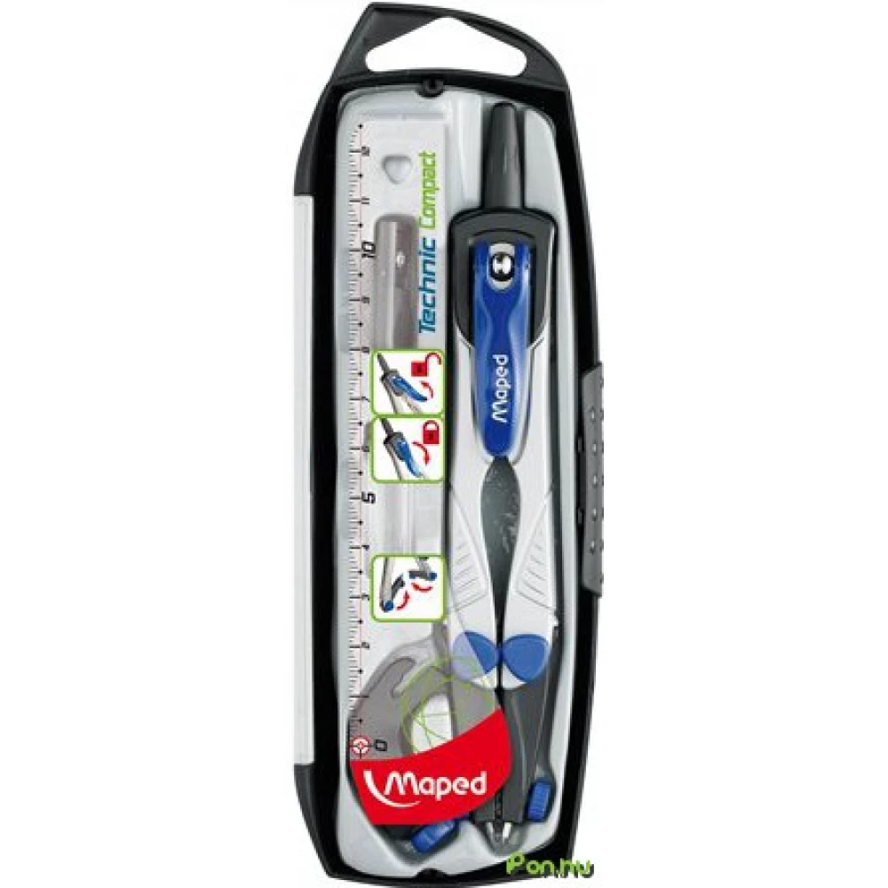 TECHNIC COMPACT 4 darabos körzőkészlet