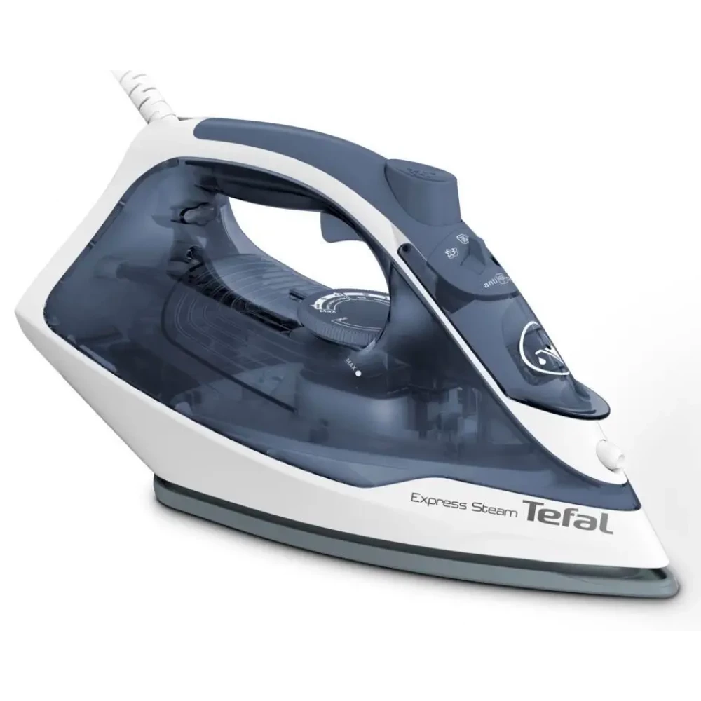 TEFAL FV2837E0 Express gőz Vasaló 2400 W 270 ml kék / fehér