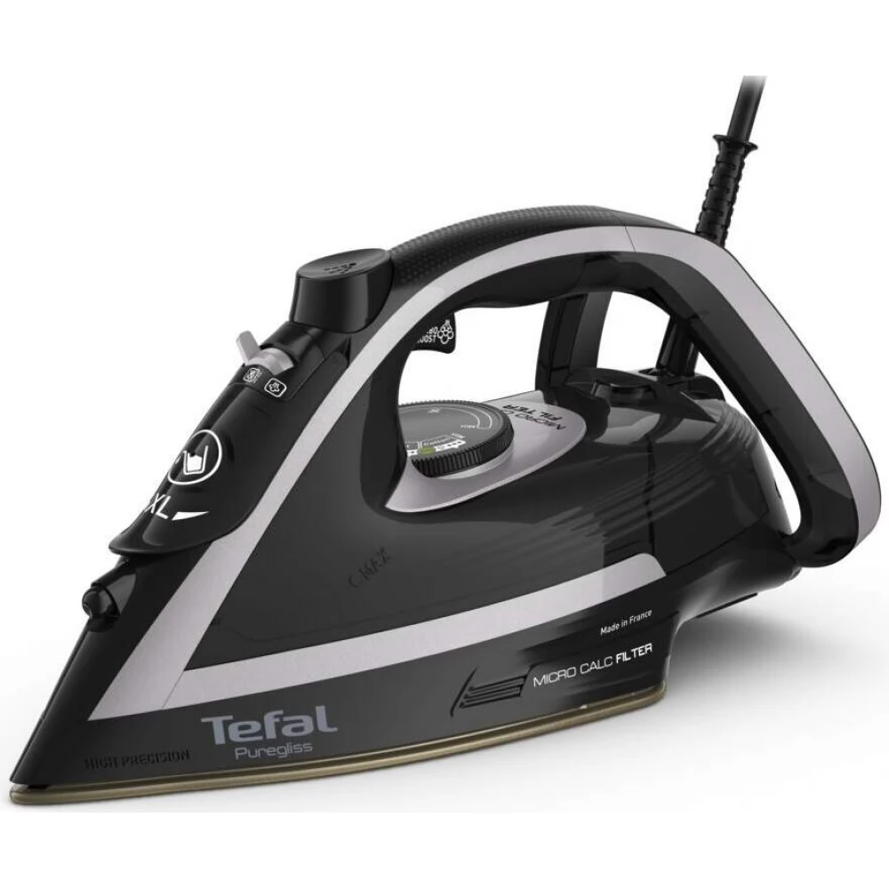 TEFAL FV8062E0 Puregliss Vasaló gőzölős 3000 W 270 ml fekete