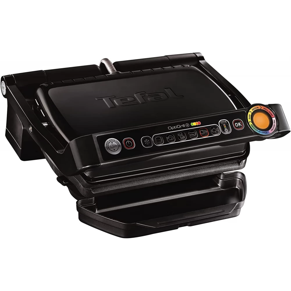 TEFAL GC 7148 Grillsütő 2000 W 18/8 rozsdamentes acél / fekete