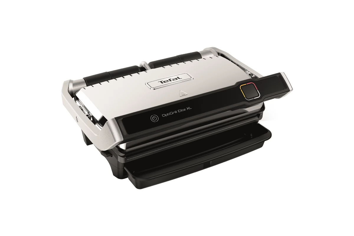 TEFAL GC760D30 Optigrill Elite XL Asztali Grill 2000W Ezüst/Fekete