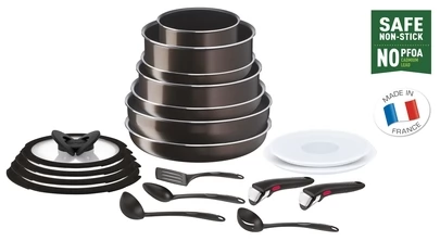 TEFAL L1509953 Ingenio XL Force Edény készlet 19 db-os