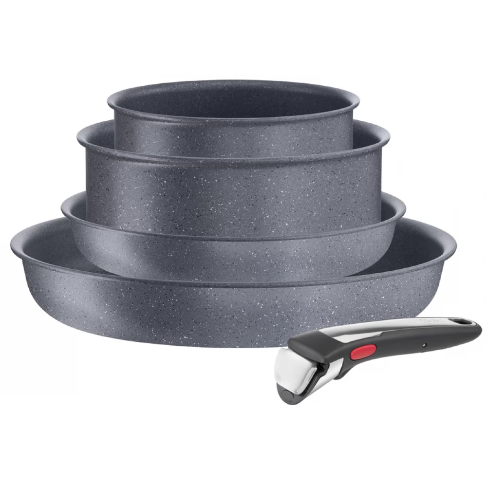 TEFAL L3969053 Ingenio Natural Force Serpenyőszett 5 db-os