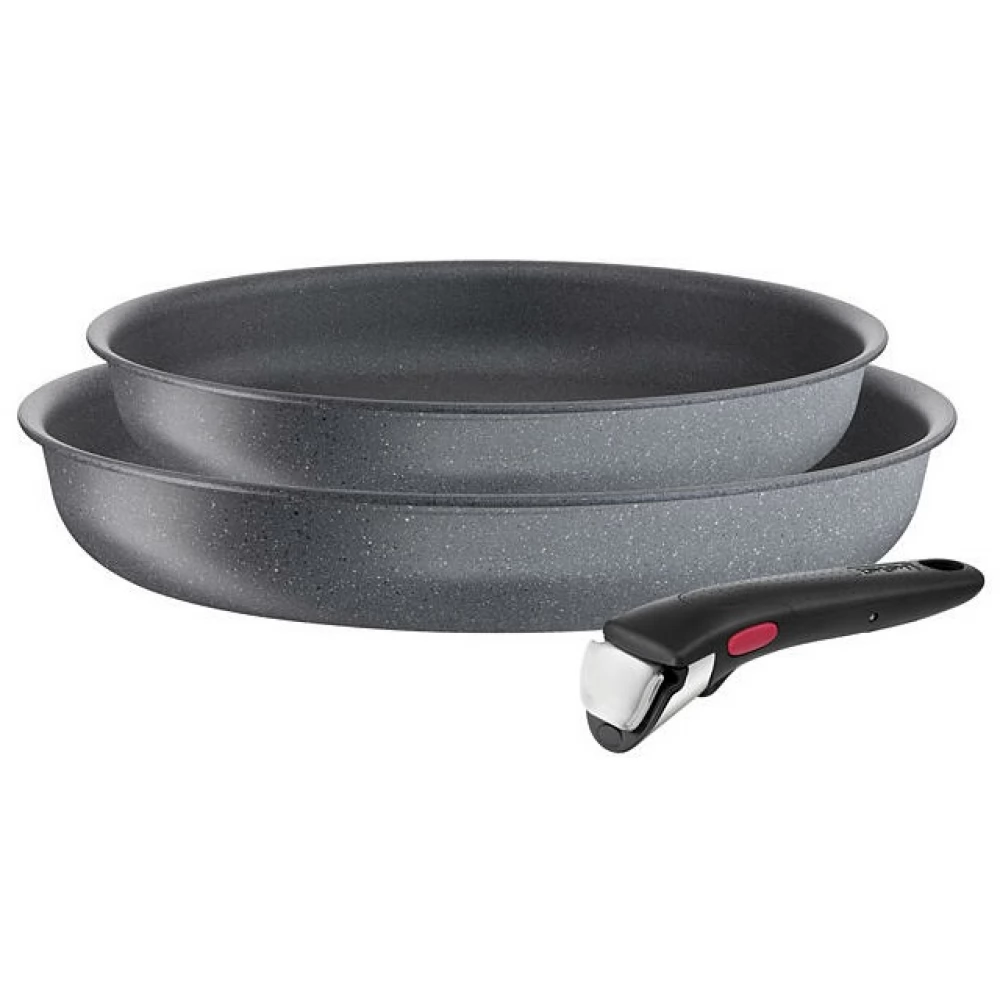 TEFAL L3969102 Ingenio Natural Force Serpenyőszett 3 db-os 24/28 cm