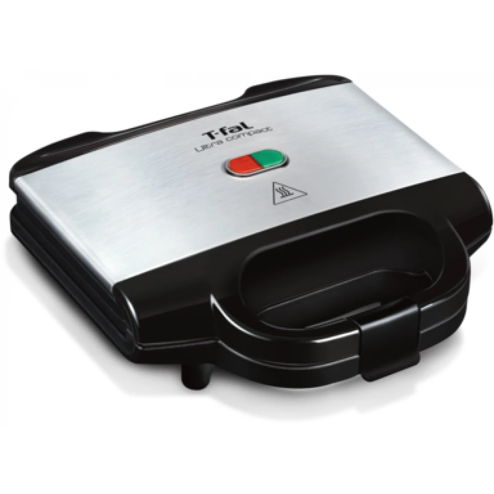 TEFAL SM155212 Ultracompact Szendvicssütő 700 W ezüst / fekete