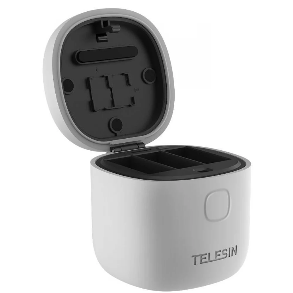 TELESIN 3 rekeszes vízálló töltő GoPro Hero 9 / Hero 10
