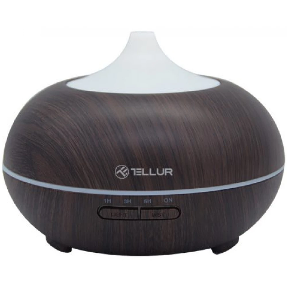 TELLUR TLL331261 WiFi Smart Aroma diffúzor 300 ml LED sötétbarna