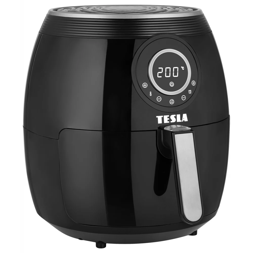 TESLA SMART AirCook XL Forró levegő sütő multifunkciós digitális fekete