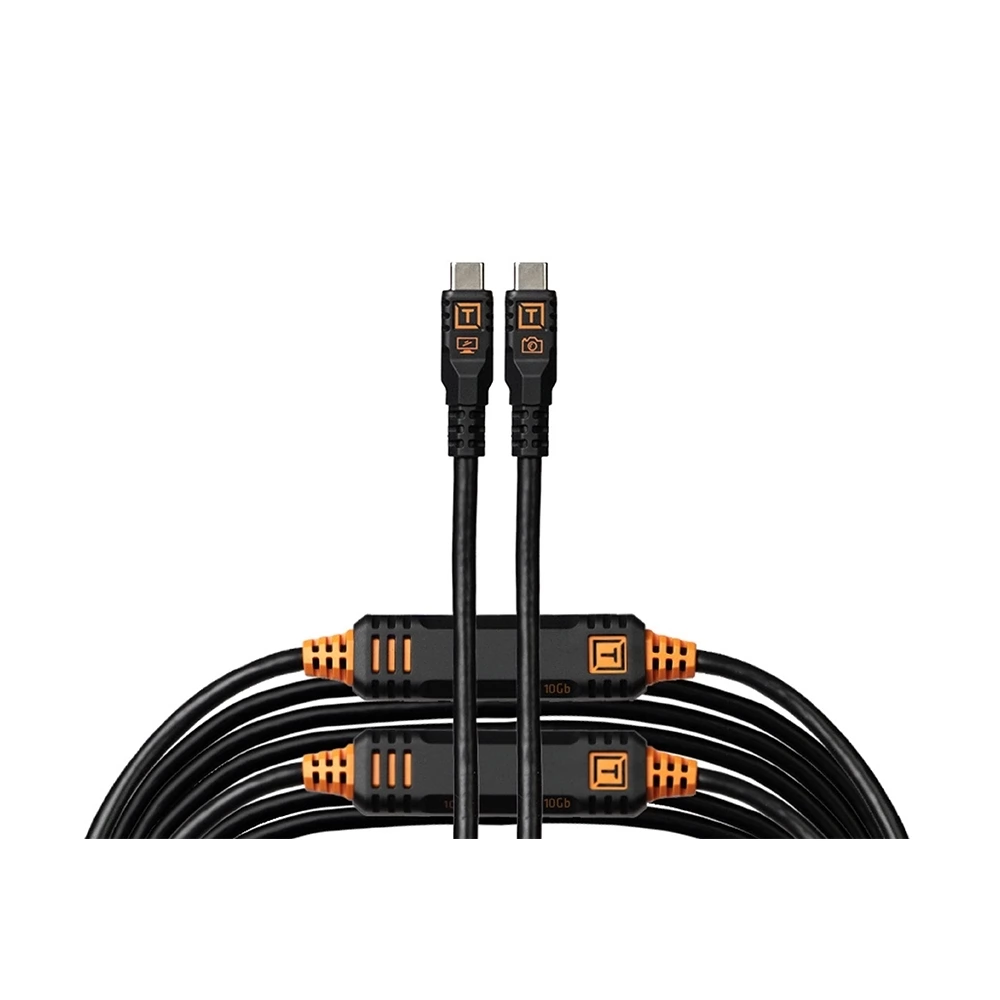 TETHERTOOLS TetherPro Optima 10G USB-C 9.4m Straight to Straight (fekete)