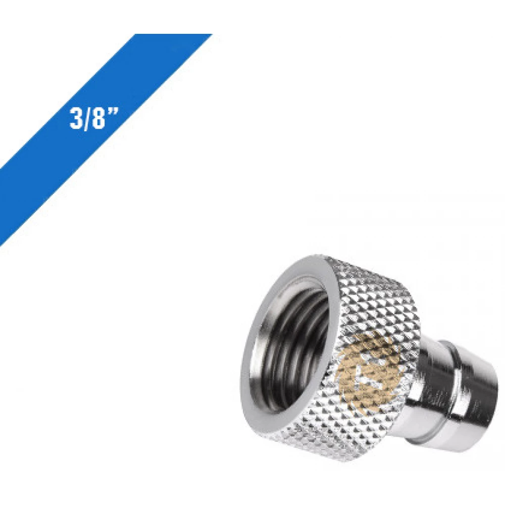 THERMALTAKE Pacific 3/8” (9.25 mm) Fill-port töltő csatlakozó króm