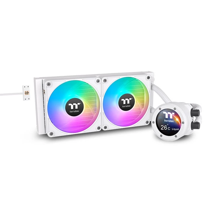 THERMALTAKE TH280 V2 Ultra EX ARGB Sync Snow Edition fehér