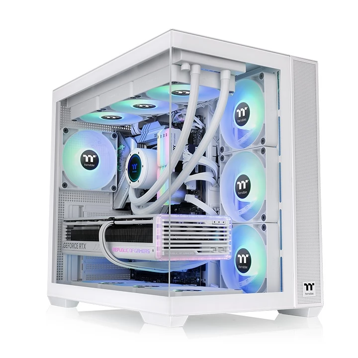 THERMALTAKE View 380 TG ARGB fehér