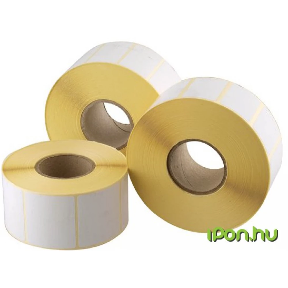 thermo címke 25×40mm 2000db/tek