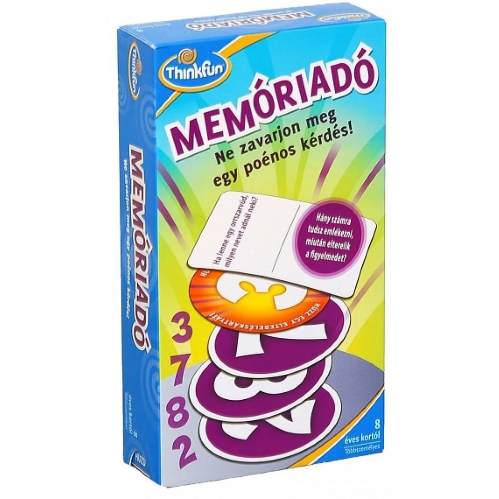 THINKFUN Memóriadó társasjáték