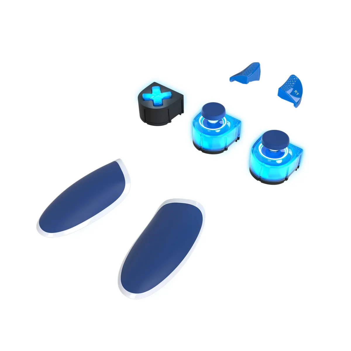 THRUSTMASTER ESWAP X LED CRYSTAL Hot Swap modul szett kék