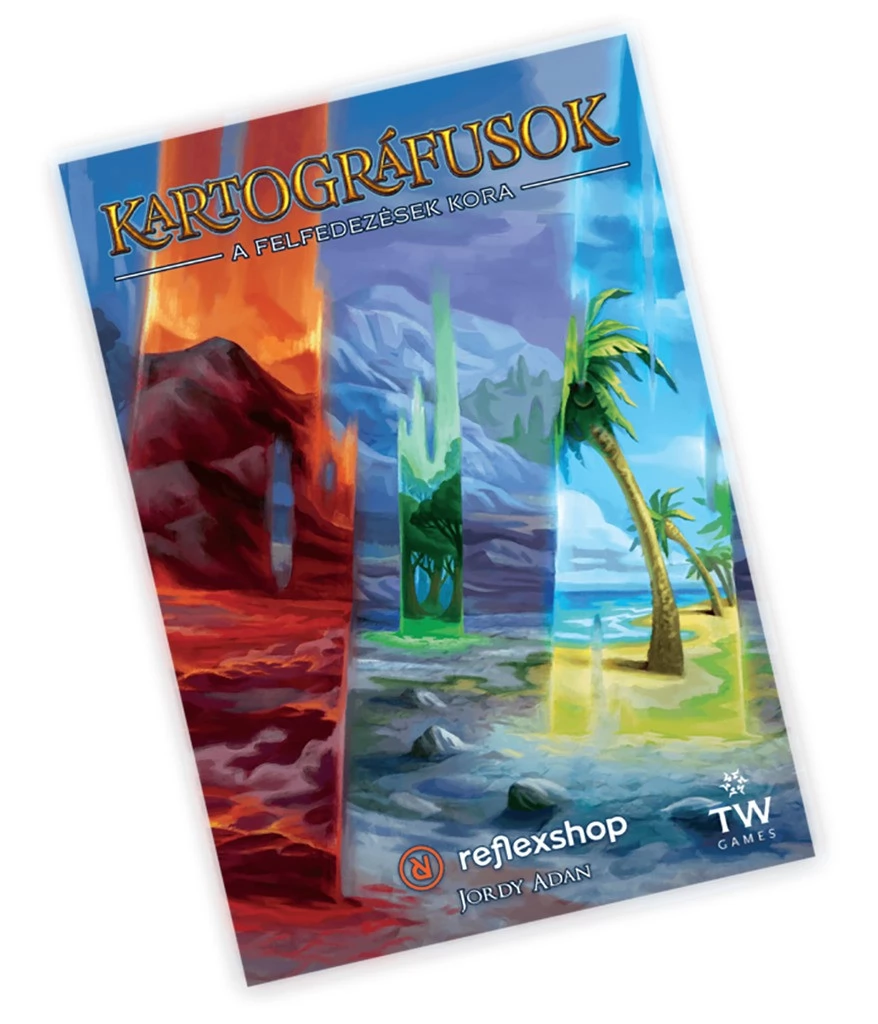 THUNDERWORKS GAMES Kartográfusok - A felfedezések kora térképcsomag kiegészítő