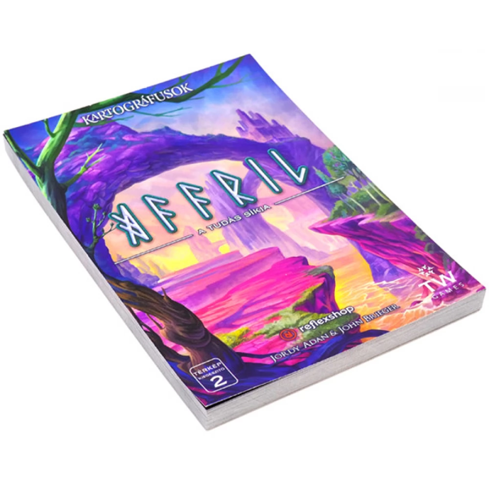 THUNDERWORKS GAMES Kartográfusok - Affril térképcsomag társasjáték kiegészítő